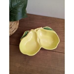 Vintage Belmar of California Double Sided Pear Dish